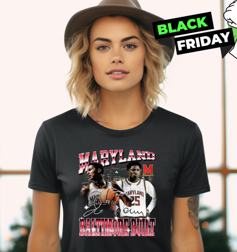 Derik Queen And Julian Reese Baltimore Built Women039S T Shirt