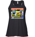 Angry Spongebob Racerback Tank