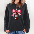 Dr Pepper Pink Bow Coquette Sweatshirt