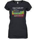 Can I Lick It Periodic Table Women039S V Neck T Shirt