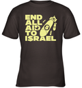 End All Aid To Israel Youth T Shirt