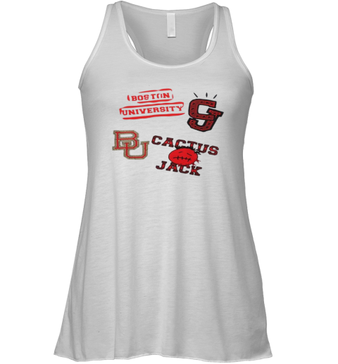 Boston University Cactus Jack Goes Back To College Travis Scott Racerback Tank
