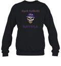 Baltimore Ravens Iron Maiden Rock Band Music Sweatshirt