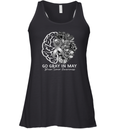 Brain Tumor Awareness Wear Gray In May Strong Warrior Cancer Racerback Tank
