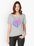 Break Beats - Rainbow Relaxed Fit T-shirt | Trendy Graphic Tee | Casual Unisex T-shirt