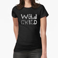 Wild Child Fitted T-Shirt for Sale by Jandsgraphics