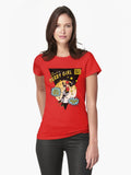 The Adventures of Derby Girl Fitted T Shirt T Shirt Premium Quality Fan Favorite