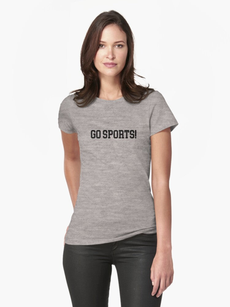 go sports Fitted T Shirt T Shirt Viral TikTok Best Seller Look