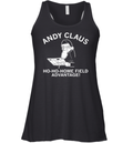 Andy Claus Ho Ho Home Field Advantage For Kc In The Playoffs Racerback Tank