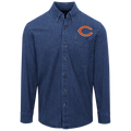 Chicago Bears Logo Denim Shirt For Men And Women