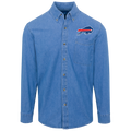 Buffalo Bills Logo Denim Shirt For Men And Women