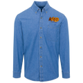 Cracker Barrel Logo Denim Shirt For Men And Women