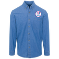 Baskin Robbins Logo Denim Shirt For Men And Women