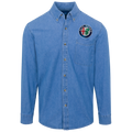 Alfa Romeo Logo Denim Shirt For Men And Women