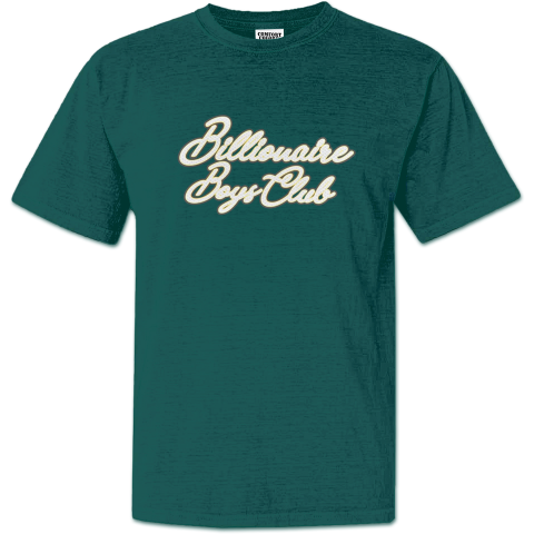 Billionaire Boys Club Diamond Script Logo Dyed Heavyweight T Shirt