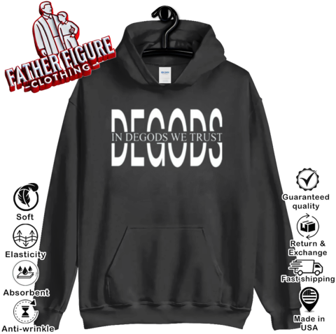 Degods Monotone Logo Hoodie