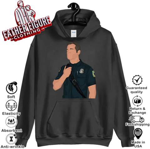 Bobby Nash Captain 911 On Abc Tv Show Hoodie
