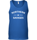 Dan Campbell Northern Savages Detroit Defense Tank Top