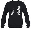 Asymmetric Call Higher Sweatshirt