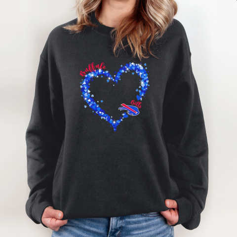 Buffalo Bills Fan With This Heartwarming Sweatshirt