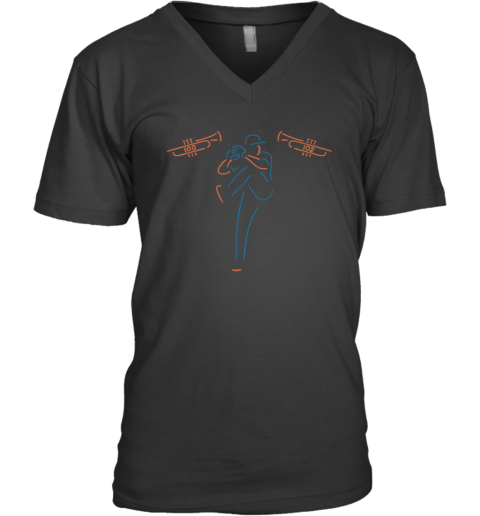 Edwin Daz New York Mets V Neck T Shirt