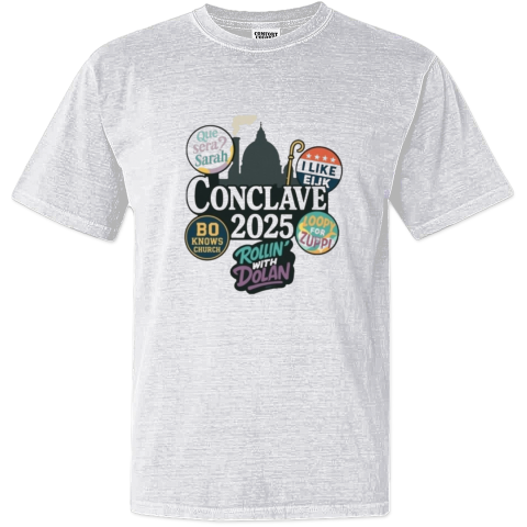 Conclave 2025 Dyed Heavyweight T Shirt
