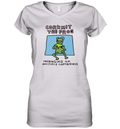 Corkmit The Frog Infringing On Multiple Copyrights Women039S V Neck T Shirt