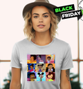Black Girls Cartoon Grl Pwr Women039S T Shirt