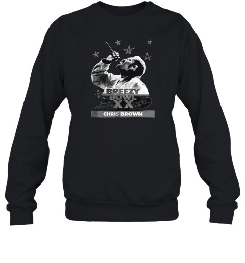 Chris Brown Breezy Bowl Xx Tour 2025 Sweatshirt