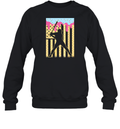Baseball Ice Cream Drip Sweatshirt
