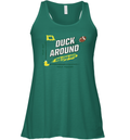 Duck Around And Find Out Oregon Ducks Racerback Tank