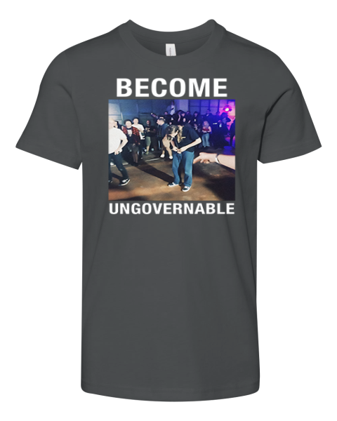 Become Ungovernable Peeing Man Premium Youth T Shirt