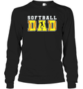 Dad Life Softball Baseball Grandpa Father039S Day Long Sleeve T Shirt