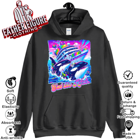 Eat The Rich Whale Hoodie