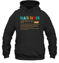 Black Father Definition Hoodie