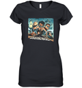 Distractible Women039S V Neck T Shirt