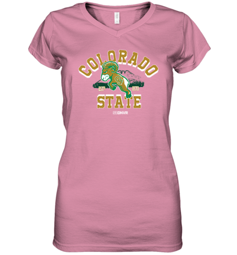 Colorado State Estd 1870 March Madness Women039S V Neck T Shirt