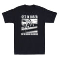 Get In Loser We're Going Slashing Horror Character Halloween Retro Men's T-shirt