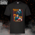 Halloween Safety, A Sitters Guide T-shirt, Horror, Parody, Michael Myers