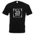Glow In The Dark Trick Or Treat Halloween Design | Mens Black T-shirt