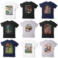 Halloween Cartoon Tshirt Unisex &amp; Kids Nostalgia Creepy Dark Funny Humour