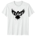 F-caw-f Funny Crow Raven Meme Sarcastic Gothic Halloween T-shirt Adults Kids #4