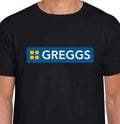 Greggs Logo T-shirt Unisex Gildan Softstyle Tshirt Beer Sausage Roll Fun Gift