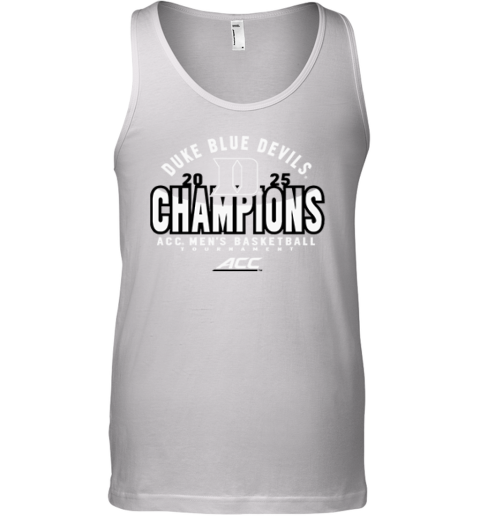 Duke Blue Devils Men039S Basketball Acc Champs 2025 Tank Top
