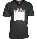 18Th Birthday Unique Signature Keepsake V Neck T Shirt