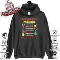 Christmas 12 Days Of Pickleball Hoodie
