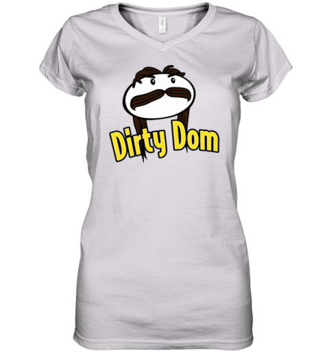 Dirty Dom Pringles Version Cartoon Women039S V Neck T Shirt