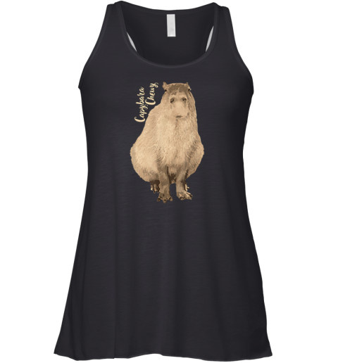 Capybara Chewy Racerback Tank