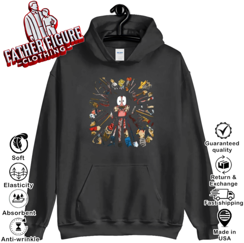 Courage Wick Courage The Cowardly Dog Hoodie