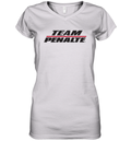 Custom Indy 500 Team Penalte Cheatske Women039S V Neck T Shirt
